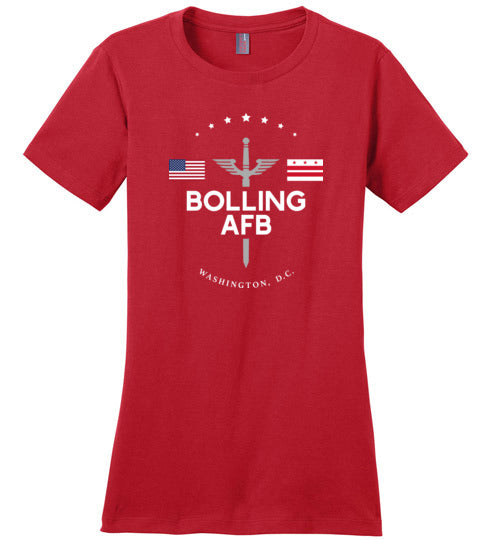 Bolling AFB - Women's Crewneck T-Shirt-Wandering I Store