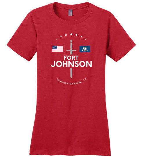 Load image into Gallery viewer, Fort Johnson - Women&#39;s Crewneck T-Shirt-Wandering I Store
