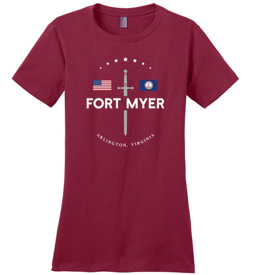 Fort Myer - Women's Crewneck T-Shirt-Wandering I Store