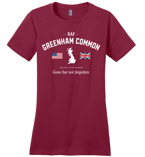 Load image into Gallery viewer, RAF Greenham Common &quot;GBNF&quot; - Women&#39;s Crewneck T-Shirt-Wandering I Store
