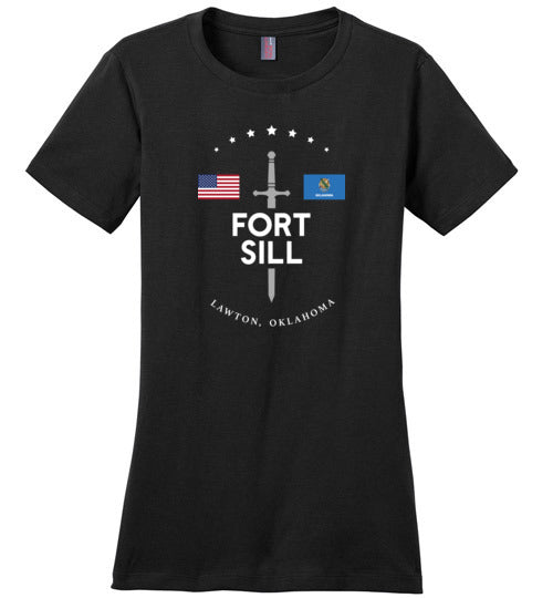Fort Sill - Women's Crewneck T-Shirt-Wandering I Store