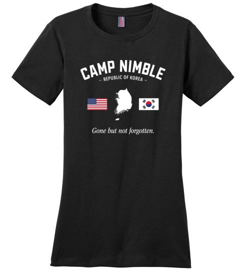 Camp Nimble "GBNF" - Women's Crewneck T-Shirt-Wandering I Store