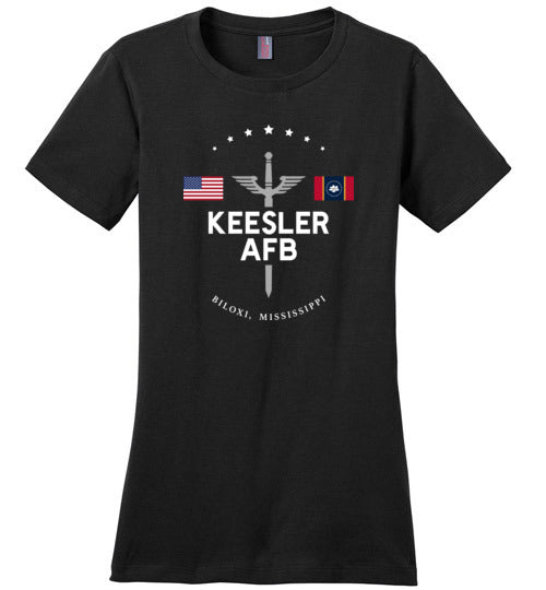 Keesler AFB - Women's Crewneck T-Shirt-Wandering I Store