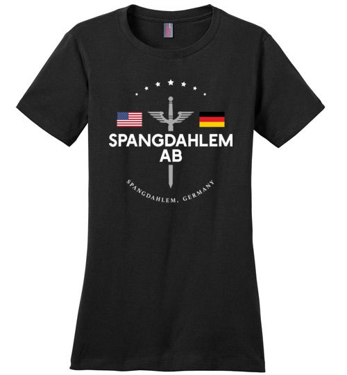Spangdahlem AB - Women's Crewneck T-Shirt-Wandering I Store