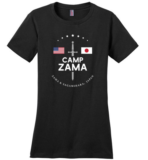 Camp Zama - Women's Crewneck T-Shirt-Wandering I Store