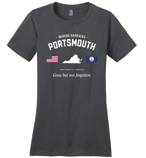 Marine Barracks Portsmouth "GBNF" - Women's Crewneck T-Shirt-Wandering I Store