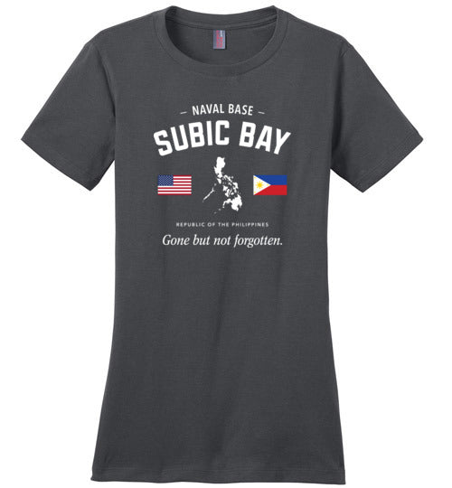 Naval Base Subic Bay "GBNF" - Women's Crewneck T-Shirt-Wandering I Store