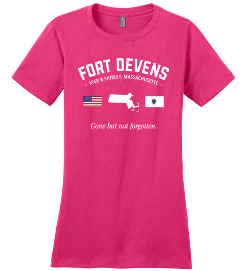 Fort Devens "GBNF" - Women's Crewneck T-Shirt-Wandering I Store