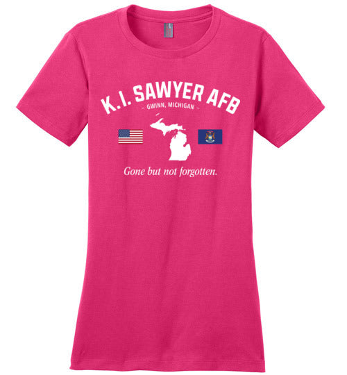 K. I. Sawyer AFB "GBNF" - Women's Crewneck T-Shirt-Wandering I Store