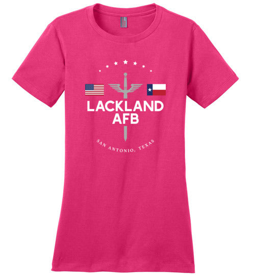 Load image into Gallery viewer, Lackland AFB - Women&#39;s Crewneck T-Shirt-Wandering I Store
