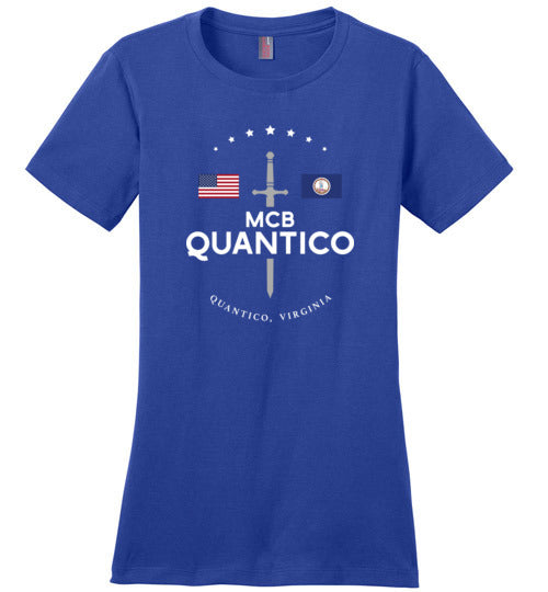 Load image into Gallery viewer, MCB Quantico - Women&#39;s Crewneck T-Shirt-Wandering I Store
