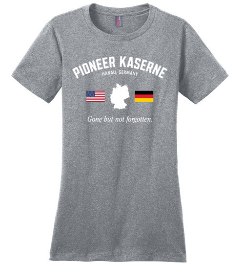Pioneer Kaserne (Hanau) "GBNF" - Women's Crewneck T-Shirt-Wandering I Store