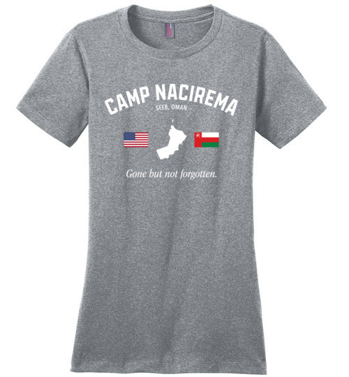 Load image into Gallery viewer, Camp Nacirema &quot;GBNF&quot; - Women&#39;s Crewneck T-Shirt-Wandering I Store
