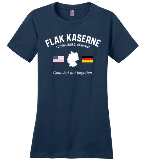 Load image into Gallery viewer, Flak Kaserne (Ludwigsburg) &quot;GBNF&quot; - Women&#39;s Crewneck T-Shirt-Wandering I Store
