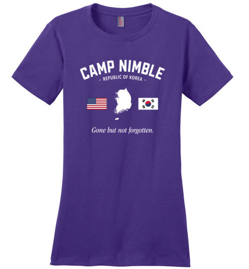 Load image into Gallery viewer, Camp Nimble &quot;GBNF&quot; - Women&#39;s Crewneck T-Shirt-Wandering I Store
