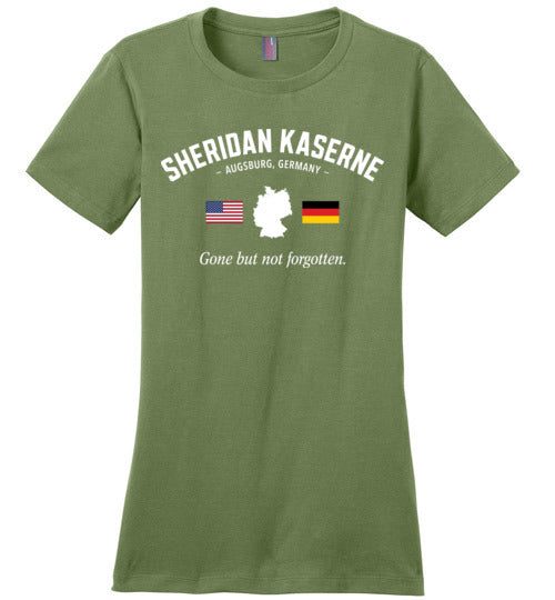 Load image into Gallery viewer, Sheridan Kaserne &quot;GBNF&quot; - Women&#39;s Crewneck T-Shirt-Wandering I Store
