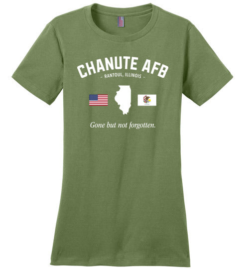Chanute AFB "GBNF" - Women's Crewneck T-Shirt-Wandering I Store