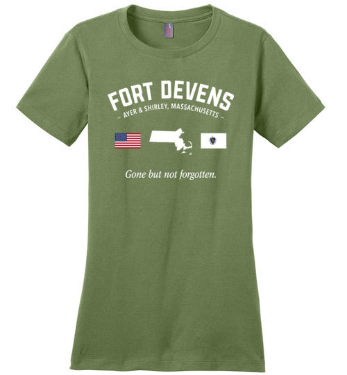 Load image into Gallery viewer, Fort Devens &quot;GBNF&quot; - Women&#39;s Crewneck T-Shirt-Wandering I Store

