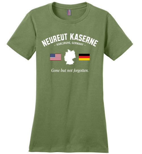 Neureut Kaserne "GBNF" - Women's Crewneck T-Shirt-Wandering I Store