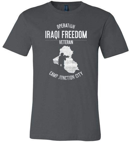 Operation Iraqi Freedom "Camp Junction City" - Men's/Unisex Lightweight Fitted T-Shirt