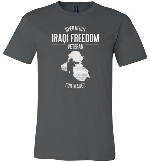 Operation Iraqi Freedom "FOB Marez" - Men's/Unisex Lightweight Fitted T-Shirt