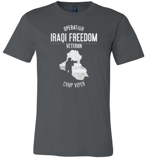 Operation Iraqi Freedom "Camp Viper" - Men's/Unisex Lightweight Fitted T-Shirt