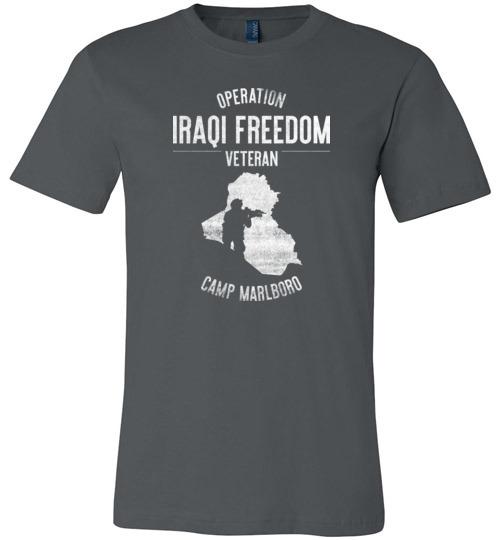 Operation Iraqi Freedom "Camp Marlboro" - Men's/Unisex Lightweight Fitted T-Shirt