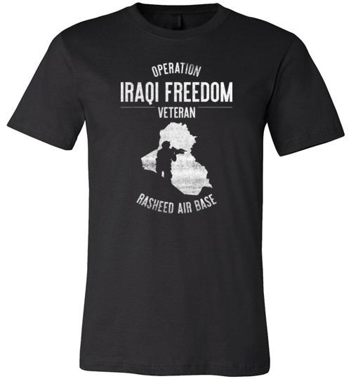 Operation Iraqi Freedom "Rasheed Air Base" - Men's/Unisex Lightweight Fitted T-Shirt
