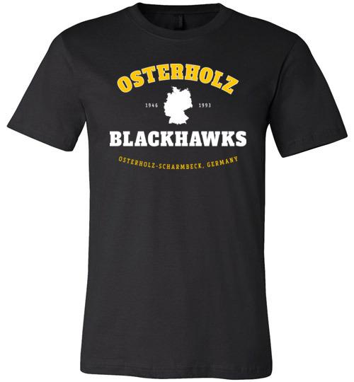 Osterholz Blackhawks - Men's/Unisex Lightweight Fitted T-Shirt