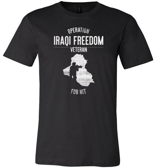 Load image into Gallery viewer, Operation Iraqi Freedom &quot;FOB Hit&quot; - Men&#39;s/Unisex Lightweight Fitted T-Shirt
