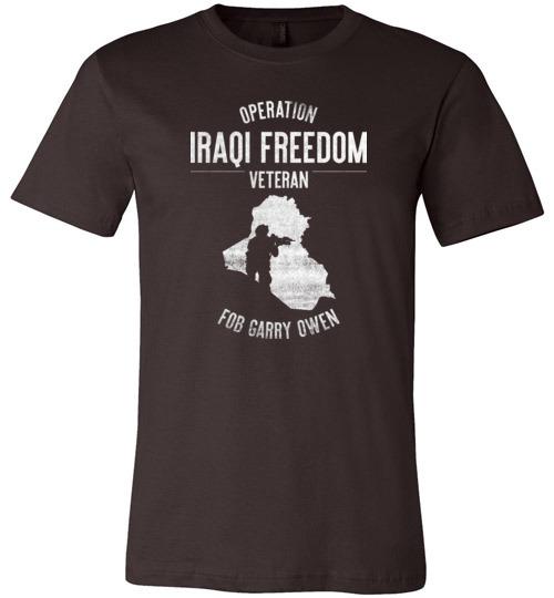 Load image into Gallery viewer, Operation Iraqi Freedom &quot;FOB Garry Owen&quot; - Men&#39;s/Unisex Lightweight Fitted T-Shirt
