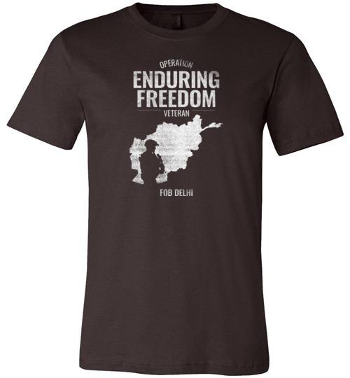 Load image into Gallery viewer, Operation Enduring Freedom &quot;FOB Delhi&quot; - Men&#39;s/Unisex Lightweight Fitted T-Shirt
