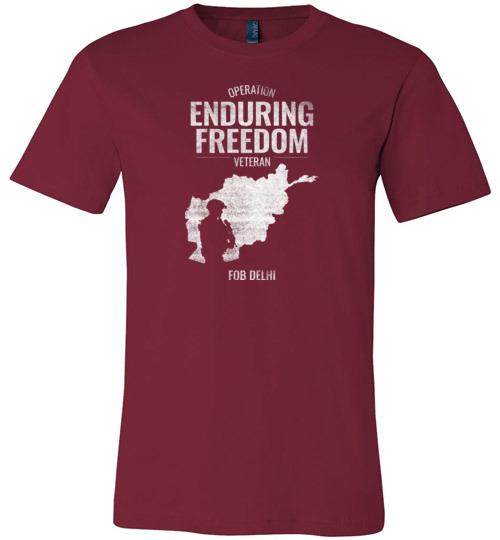 Operation Enduring Freedom "FOB Delhi" - Men's/Unisex Lightweight Fitted T-Shirt