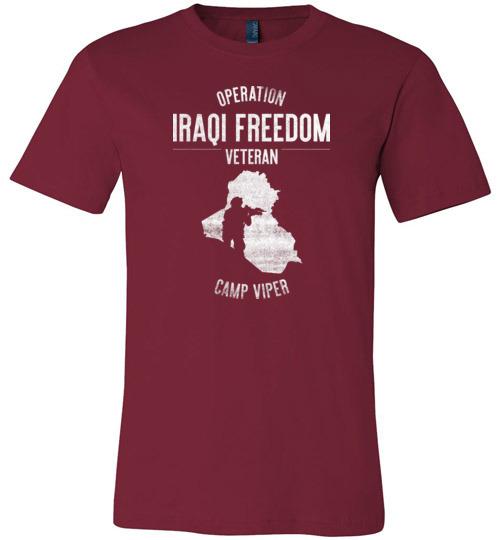 Load image into Gallery viewer, Operation Iraqi Freedom &quot;Camp Viper&quot; - Men&#39;s/Unisex Lightweight Fitted T-Shirt
