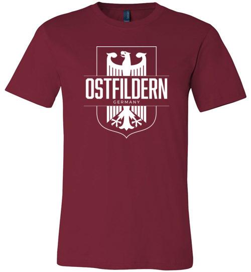 Load image into Gallery viewer, Ostfildern, Germany - Men&#39;s/Unisex Lightweight Fitted T-Shirt
