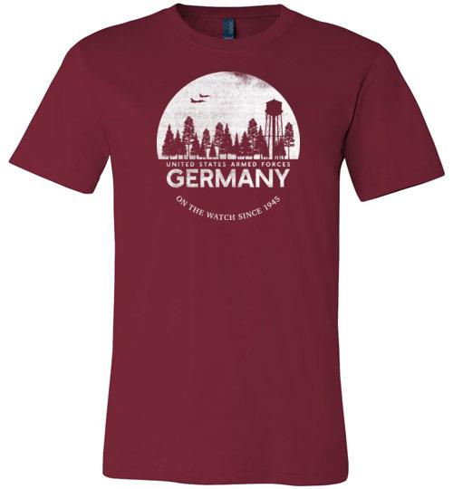 U.S. Armed Forces Germany "On The Watch Since 1945" - Men's/Unisex Lightweight Fitted T-Shirt