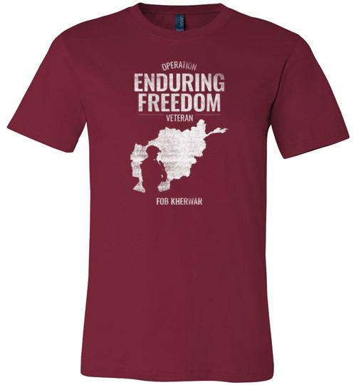 Operation Enduring Freedom "FOB Kherwar" - Men's/Unisex Lightweight Fitted T-Shirt