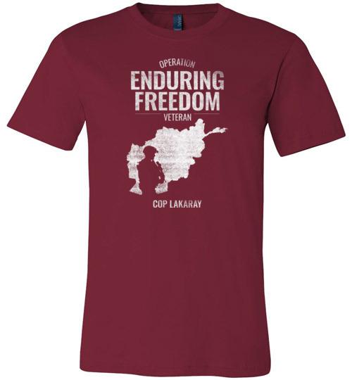 Operation Enduring Freedom "COP Lakaray" - Men's/Unisex Lightweight Fitted T-Shirt