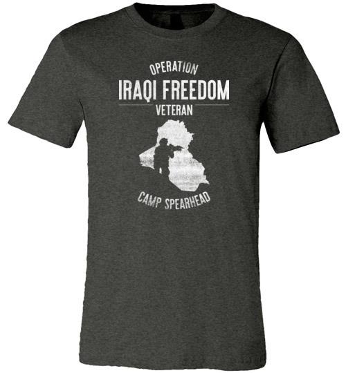 Load image into Gallery viewer, Operation Iraqi Freedom &quot;Camp Spearhead&quot; - Men&#39;s/Unisex Lightweight Fitted T-Shirt
