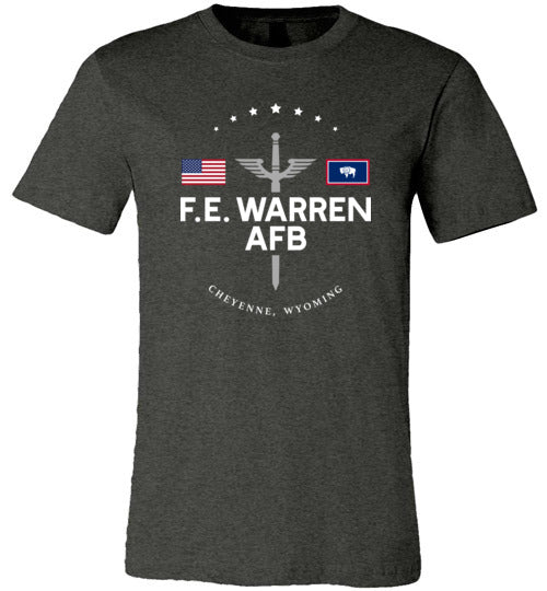 Load image into Gallery viewer, F. E. Warren AFB - Men&#39;s/Unisex Lightweight Fitted T-Shirt-Wandering I Store
