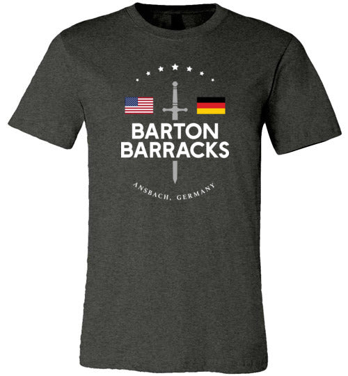 Load image into Gallery viewer, Barton Barracks - Men&#39;s/Unisex Lightweight Fitted T-Shirt-Wandering I Store
