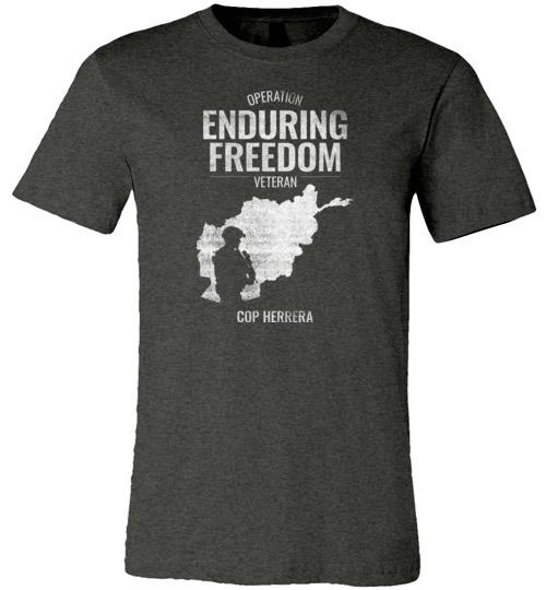 Operation Enduring Freedom "COP Herrera" - Men's/Unisex Lightweight Fitted T-Shirt