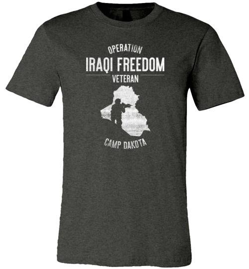 Operation Iraqi Freedom "Camp Dakota" - Men's/Unisex Lightweight Fitted T-Shirt