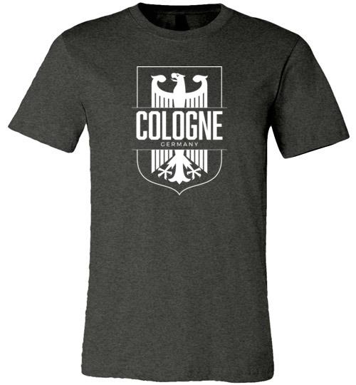 Cologne, Germany - Men's/Unisex Lightweight Fitted T-Shirt