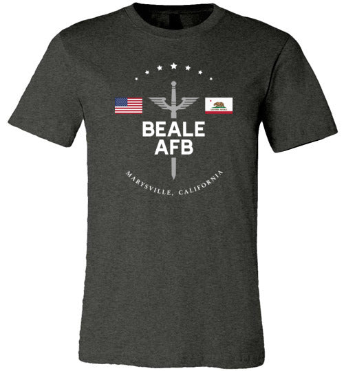 Load image into Gallery viewer, Beale AFB - Men&#39;s/Unisex Lightweight Fitted T-Shirt-Wandering I Store
