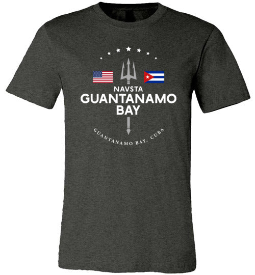 Load image into Gallery viewer, NAVSTA Guantanamo Bay - Men&#39;s/Unisex Lightweight Fitted T-Shirt-Wandering I Store

