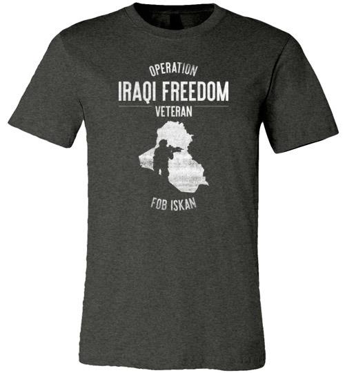 Load image into Gallery viewer, Operation Iraqi Freedom &quot;FOB Iskan&quot; - Men&#39;s/Unisex Lightweight Fitted T-Shirt
