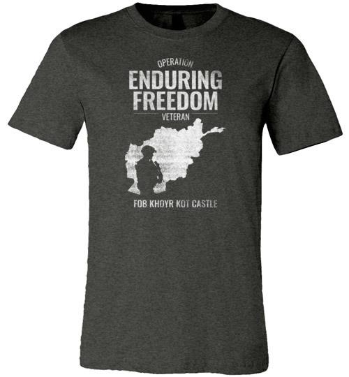 Operation Enduring Freedom "FOB Khoyr Kot Castle" - Men's/Unisex Lightweight Fitted T-Shirt