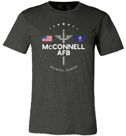 Load image into Gallery viewer, McConnell AFB - Men&#39;s/Unisex Lightweight Fitted T-Shirt-Wandering I Store
