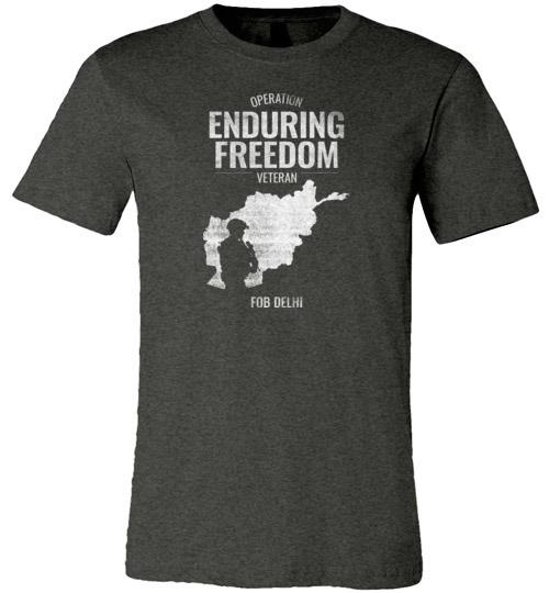 Load image into Gallery viewer, Operation Enduring Freedom &quot;FOB Delhi&quot; - Men&#39;s/Unisex Lightweight Fitted T-Shirt
